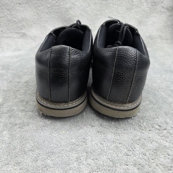 G/Fore G4 Gallivanter Golf Shoes Onyx Black Pebbled Leather Men’s Size 13 main image 6